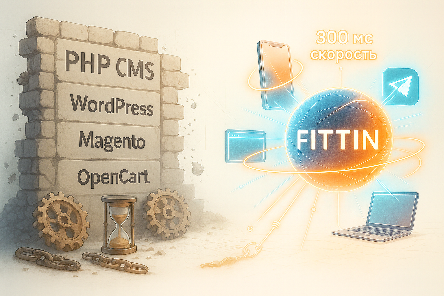 Платформа FITTIN: Как e-commerce решение нового поколения заменяет PHP CMS и экономит миллионы рублей